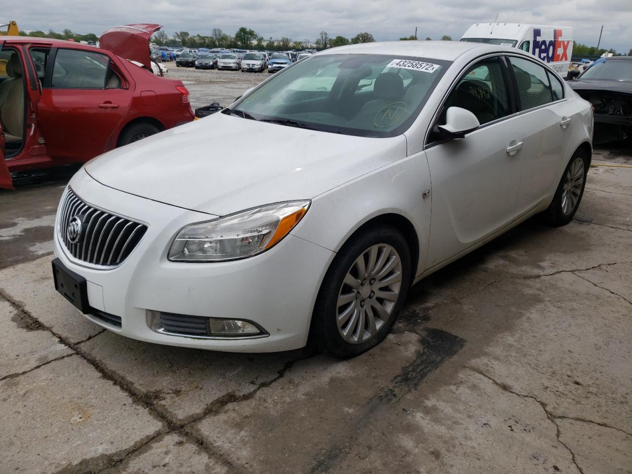 Photo 2 from auction – 2011 BUICK REGAL CXL with VIN W04GV5EV5B1042673