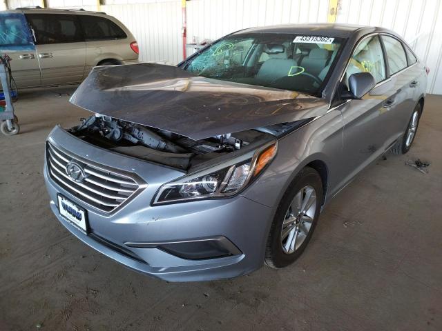 Photo 2 from auction – 2016 HYUNDAI SONATA SE with VIN 5NPE24AF3GH387389