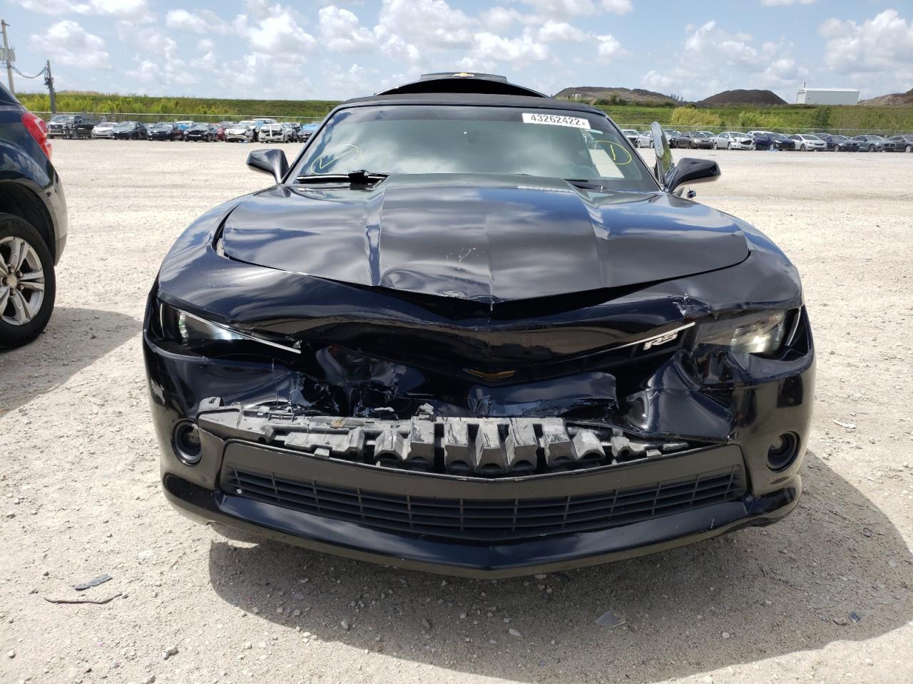 Photo 9 from auction – 2014 CHEVROLET CAMARO LT with VIN 2G1FC3D31E9297440