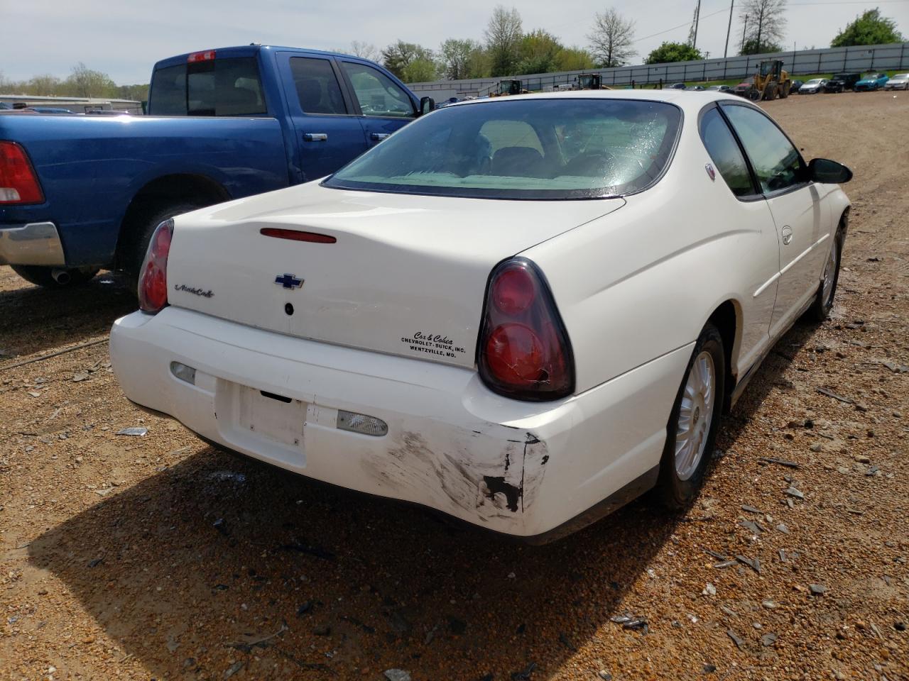 Photo 4 from auction – 2001 CHEVROLET MONTE CARL with VIN 2G1WW12E819361502