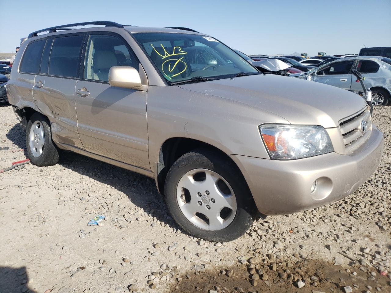 TOYOTA HIGHLANDER 2007 z numerem VIN JTEEP21A270221030 - Zdjęcie z aukcji