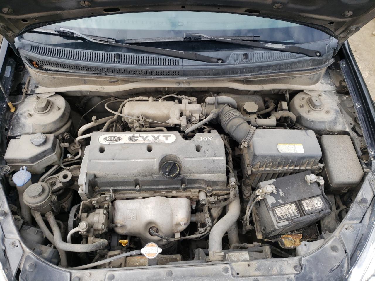 Photo 7 from auction – 2009 KIA RIO BASE with VIN KNADE223096557424