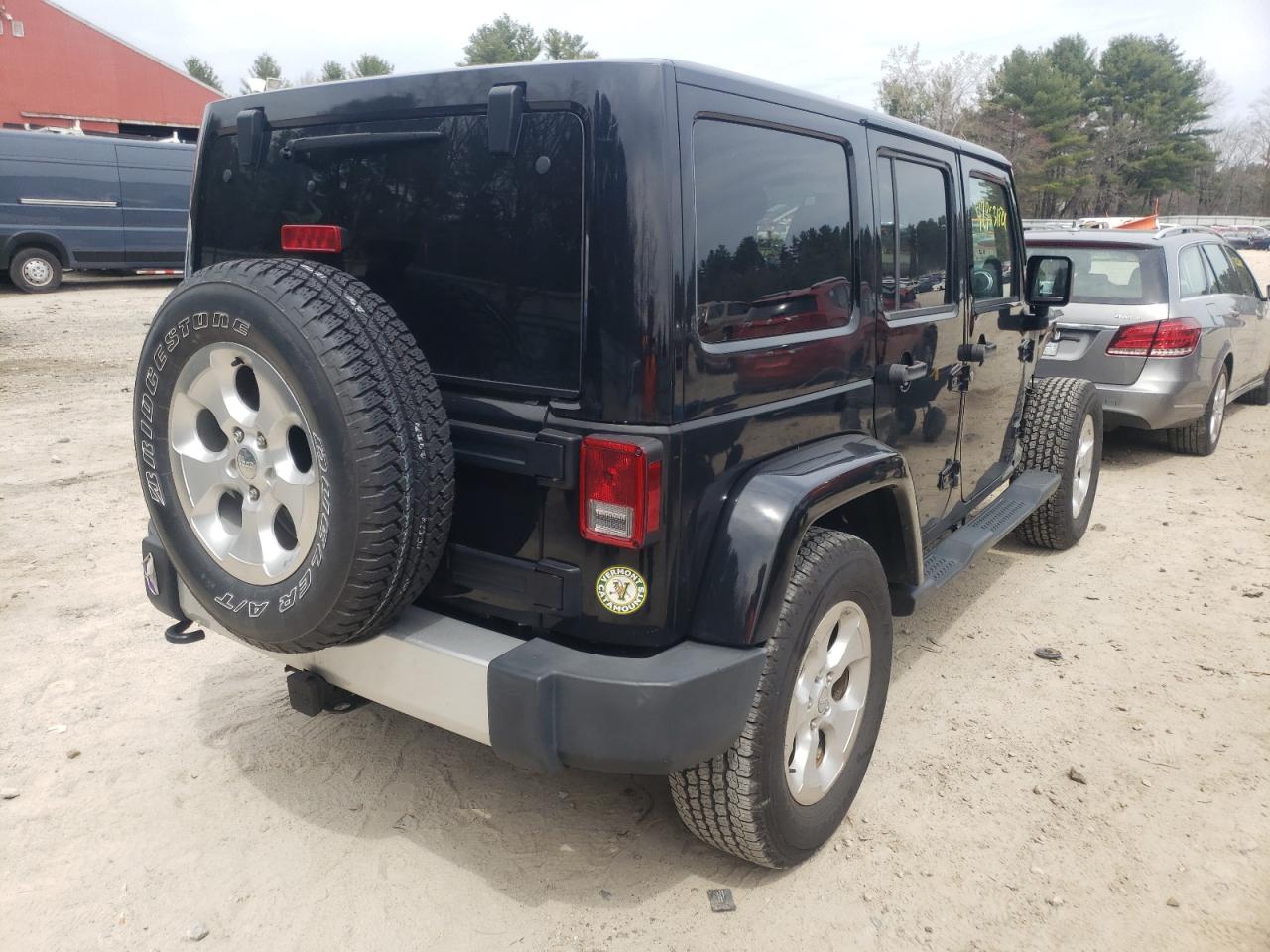 Photo 4 from auction – 2014 JEEP WRANGLER U with VIN 1C4HJWEG9EL258614