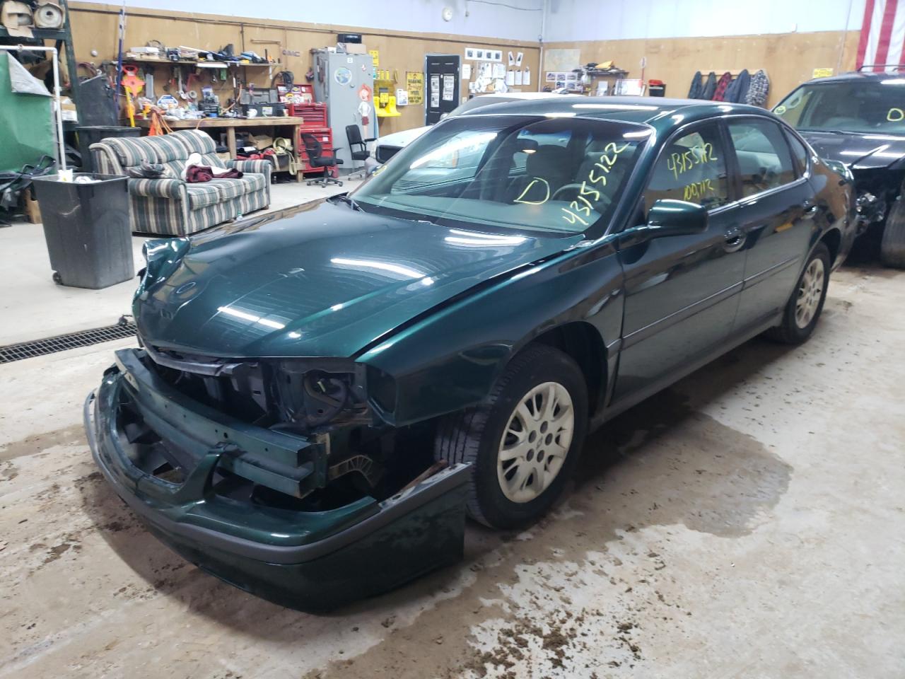 Photo 2 from auction – 2002 CHEVROLET IMPALA with VIN 2G1WF55E629146320