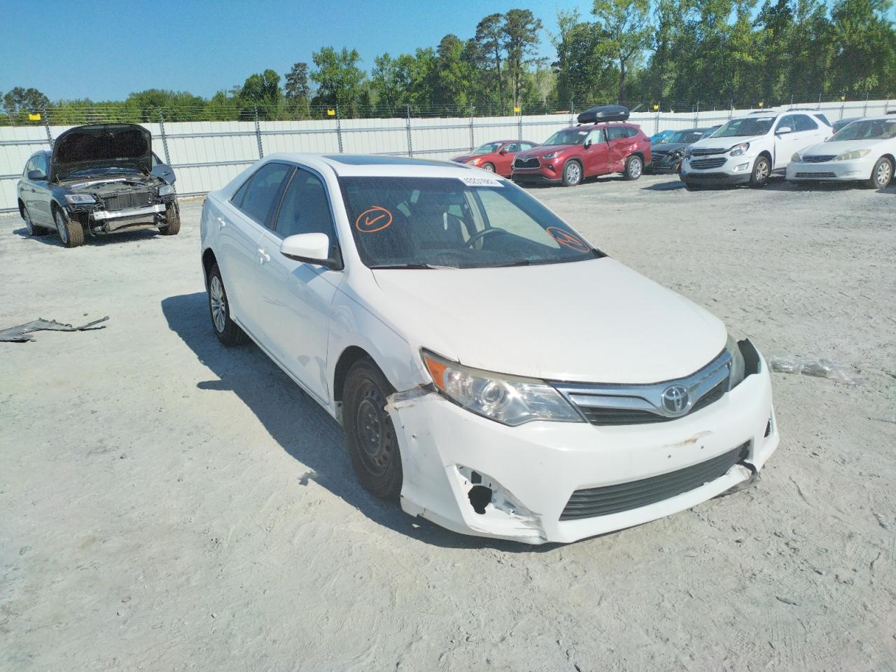 TOYOTA CAMRY BASE 2012 with VIN 4T4BF1FK2CR227999 - Photo from auction