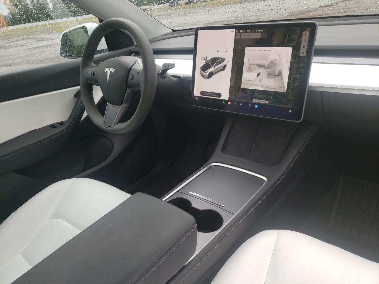 Photo 9 from auction – 2021 TESLA MODEL Y with VIN 5YJYGDEE1MF277063