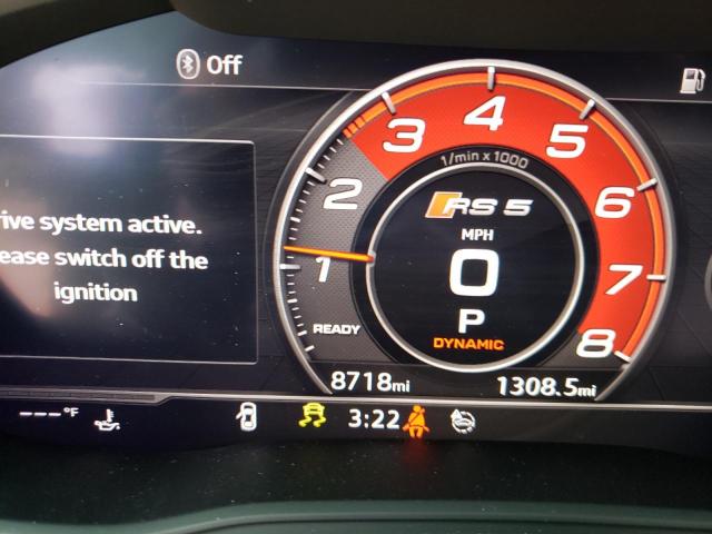 Photo 8 from auction – 2019 AUDI RS5 with VIN WUABWCF59KA900908