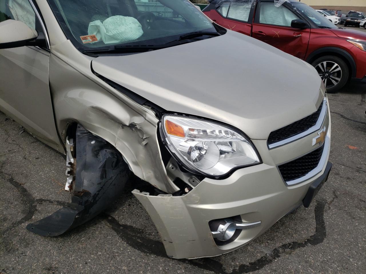 Photo 9 from auction – 2015 CHEVROLET EQUINOX LT with VIN 1GNFLGEKXFZ126656
