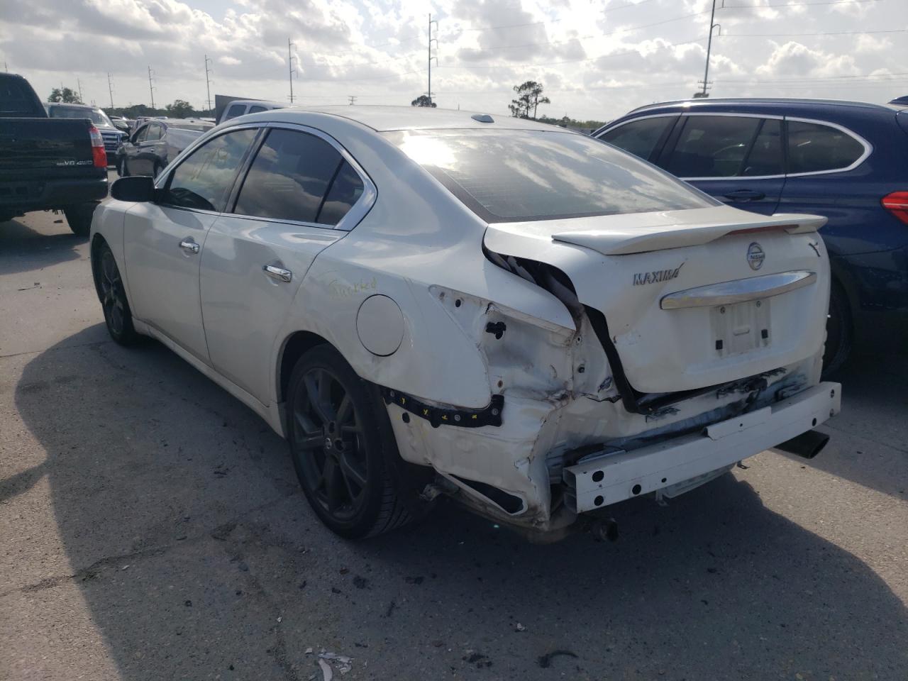 Photo 3 from auction – 2014 NISSAN MAXIMA S with VIN 1N4AA5AP1EC483116