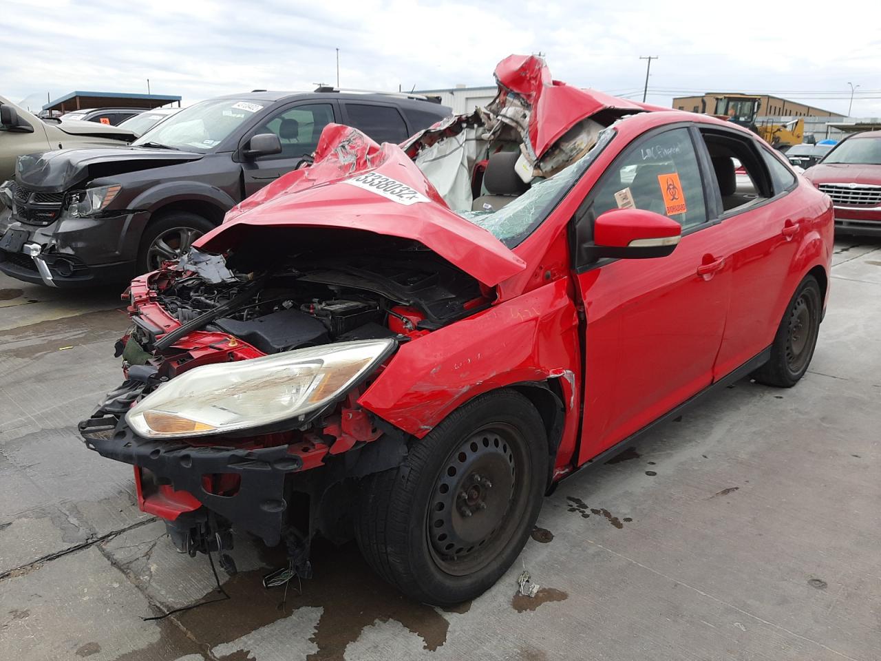 Photo 2 from auction – 2014 FORD FOCUS SE with VIN 1FADP3F25EL393982