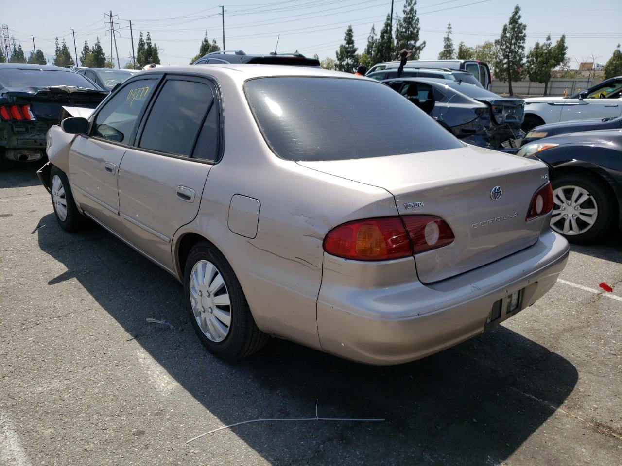 Photo 3 from auction – 2001 TOYOTA COROLLA CE with VIN 1NXBR12E41Z451189