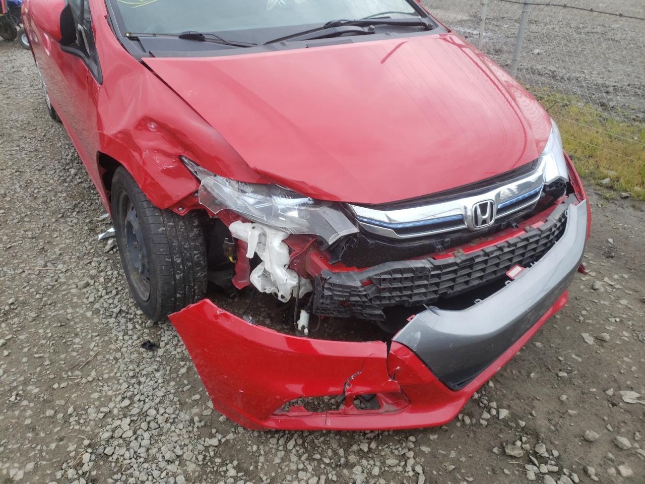 Photo 9 from auction – 2013 HONDA INSIGHT LX with VIN JHMZE2H53DS002189