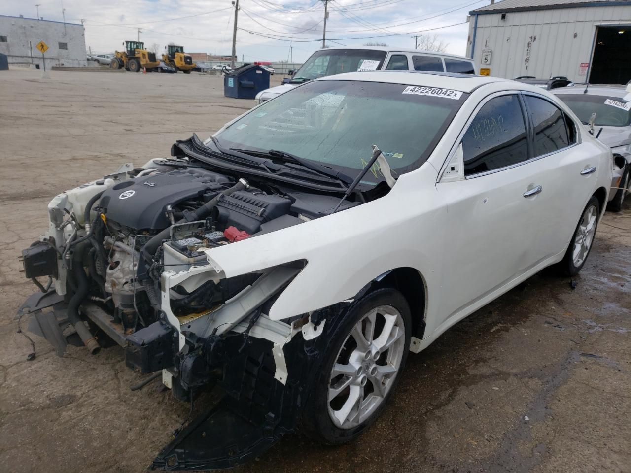 Photo 2 from auction – 2013 NISSAN MAXIMA S with VIN 1N4AA5AP2DC843122