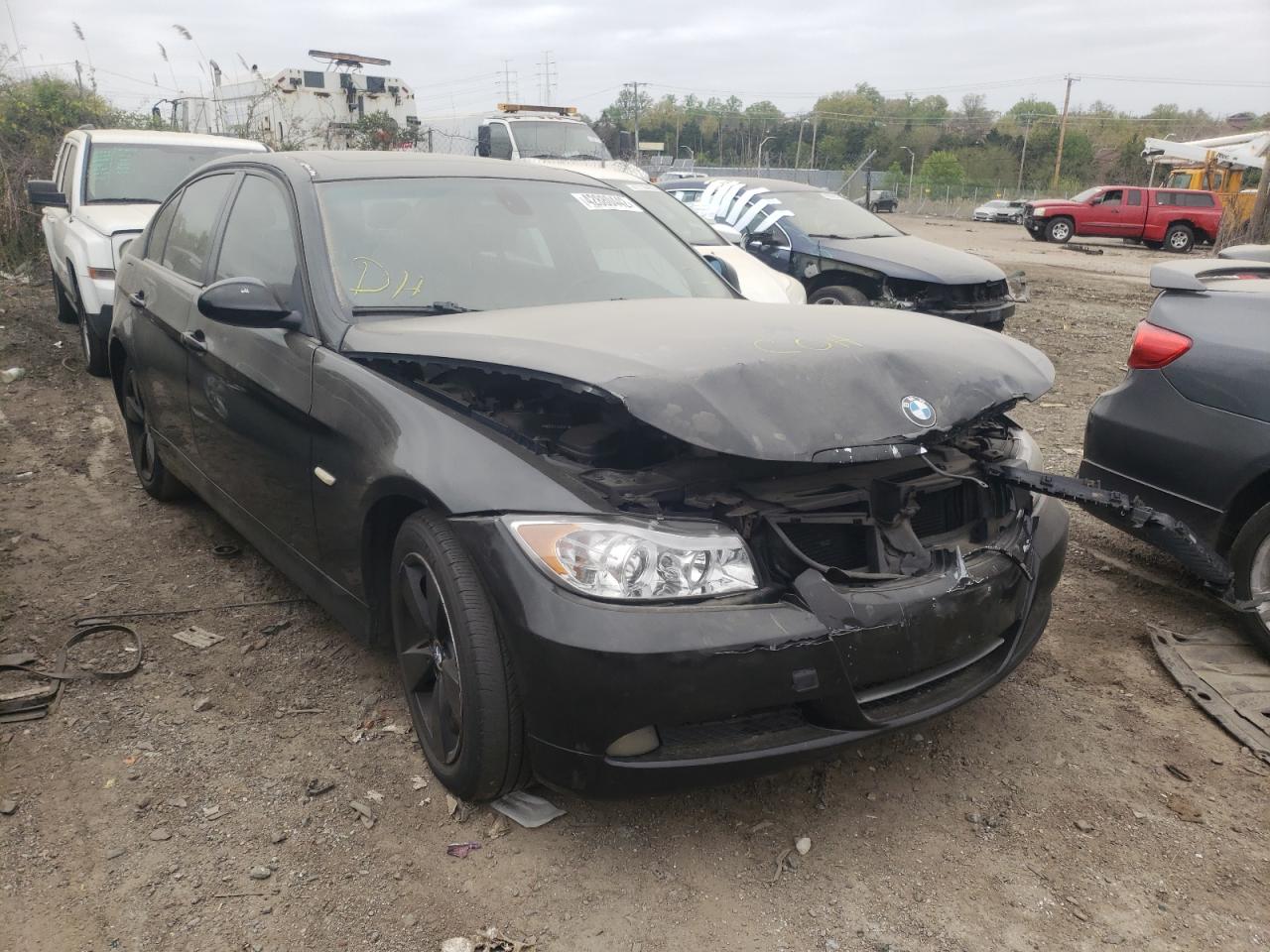 HONDA CIVIC EX 2008 with VIN 1HGFA16888L047881 - Photo from auction
