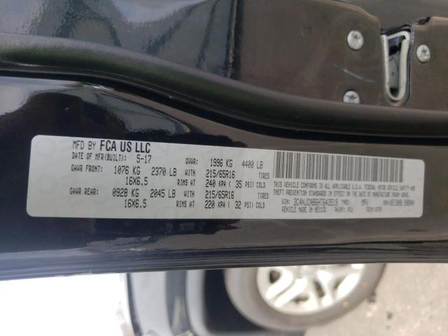 Photo 10 from auction – 2017 JEEP COMPASS SP with VIN 3C4NJCAB6HT643519