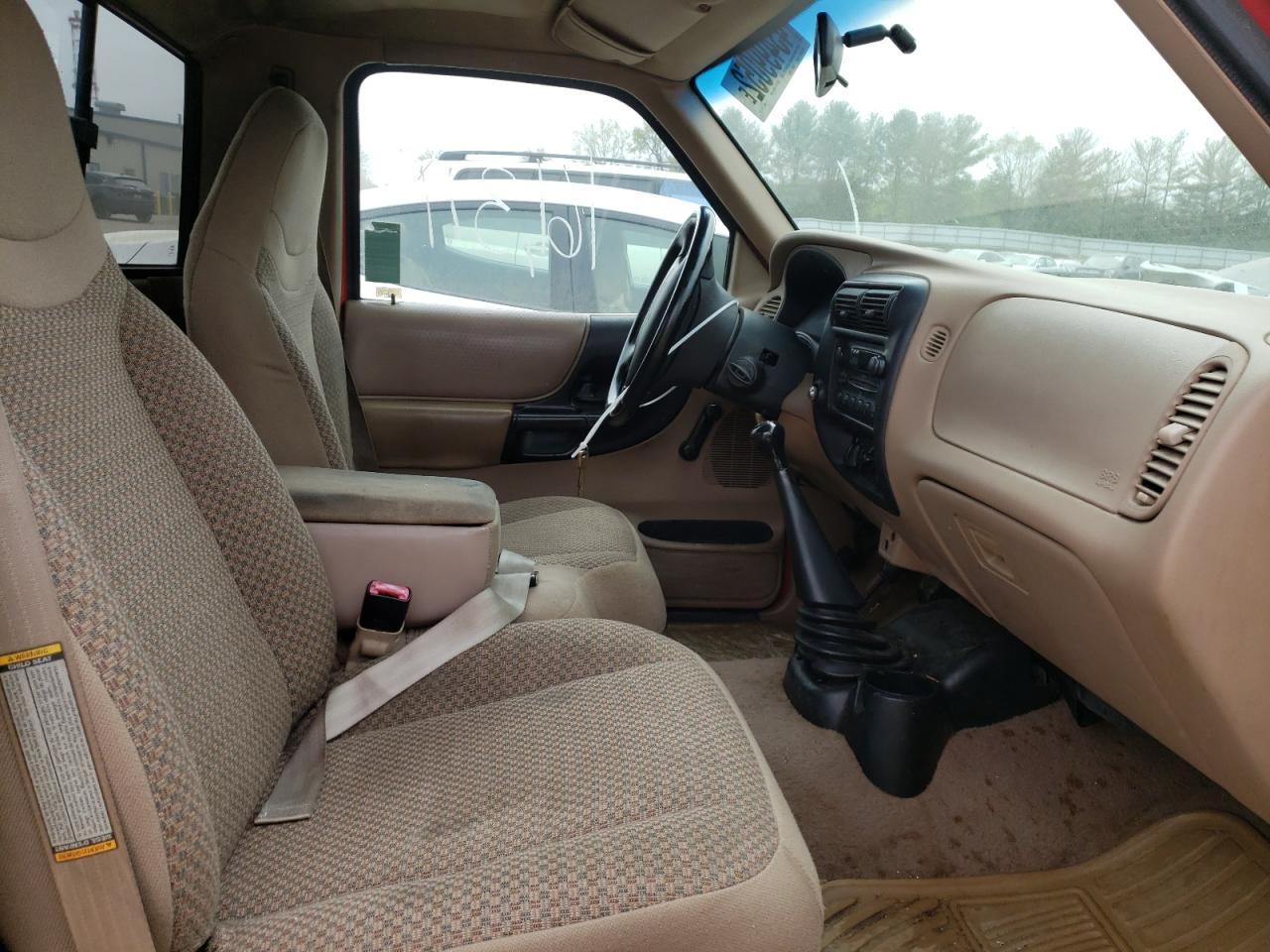 Photo 5 from auction – 1999 FORD RANGER with VIN 1FTYR10C0XTA50804