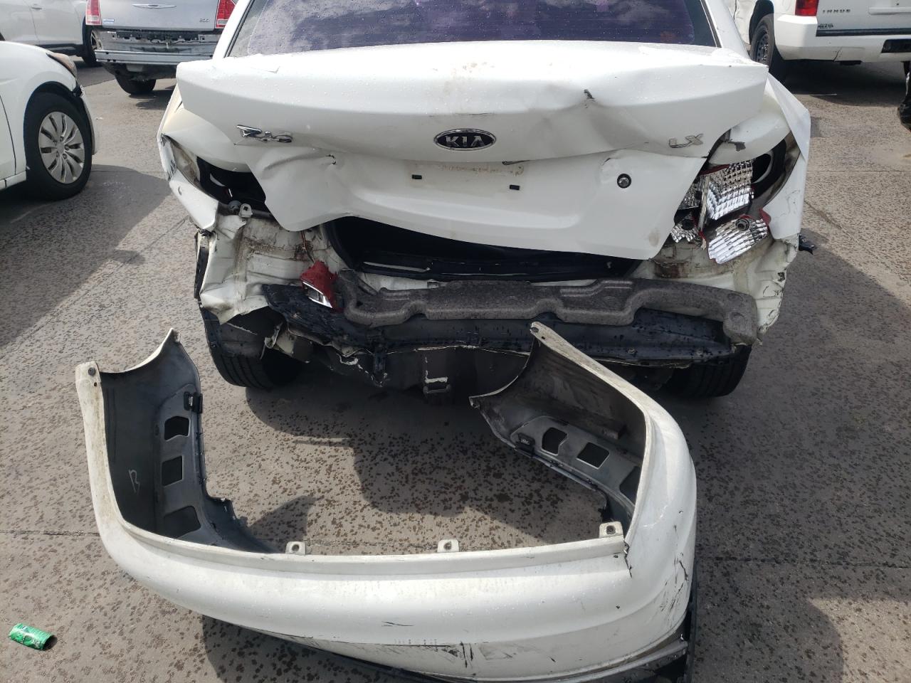 Photo 9 from auction – 2006 KIA RIO with VIN KNADE123166128346