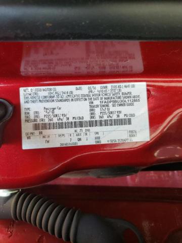 Photo 10 from auction – 2016 FORD C-MAX SEL with VIN 1FADP5BU3GL112865