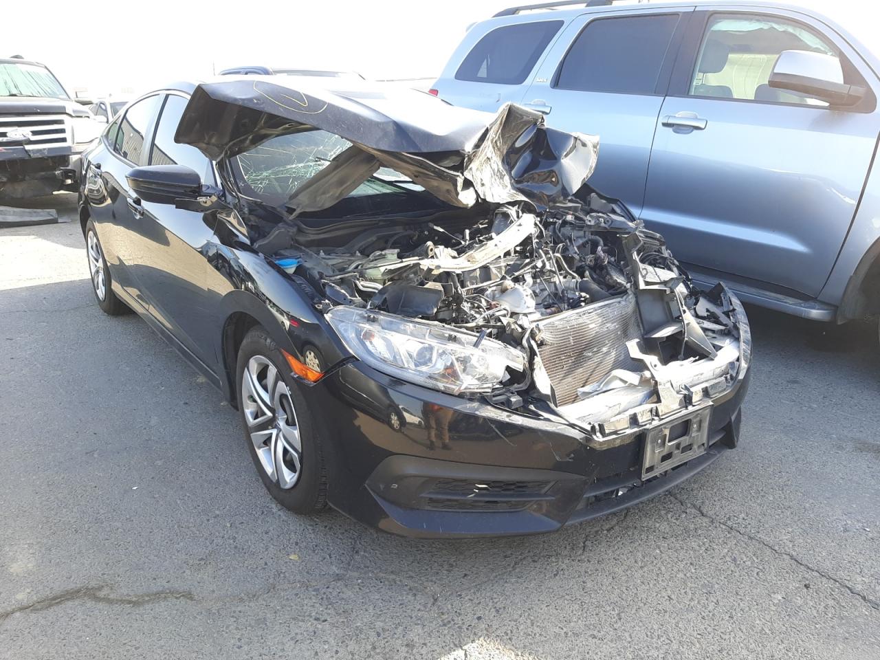 HONDA CIVIC LX 2017 with VIN 19XFC2F52HE208271 - Photo from auction