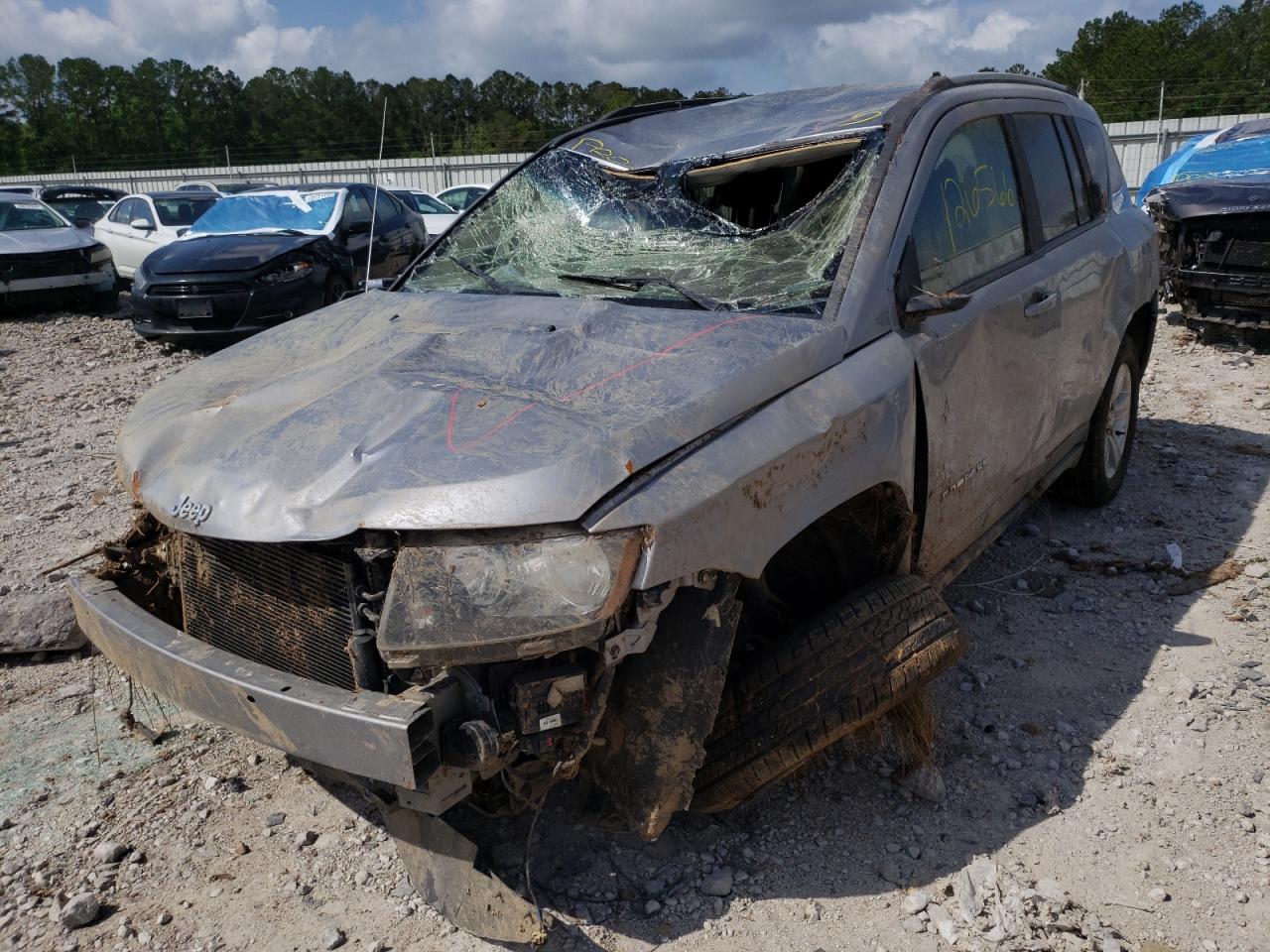 Photo 2 from auction – 2016 JEEP COMPASS SP with VIN 1C4NJDBBXGD646416
