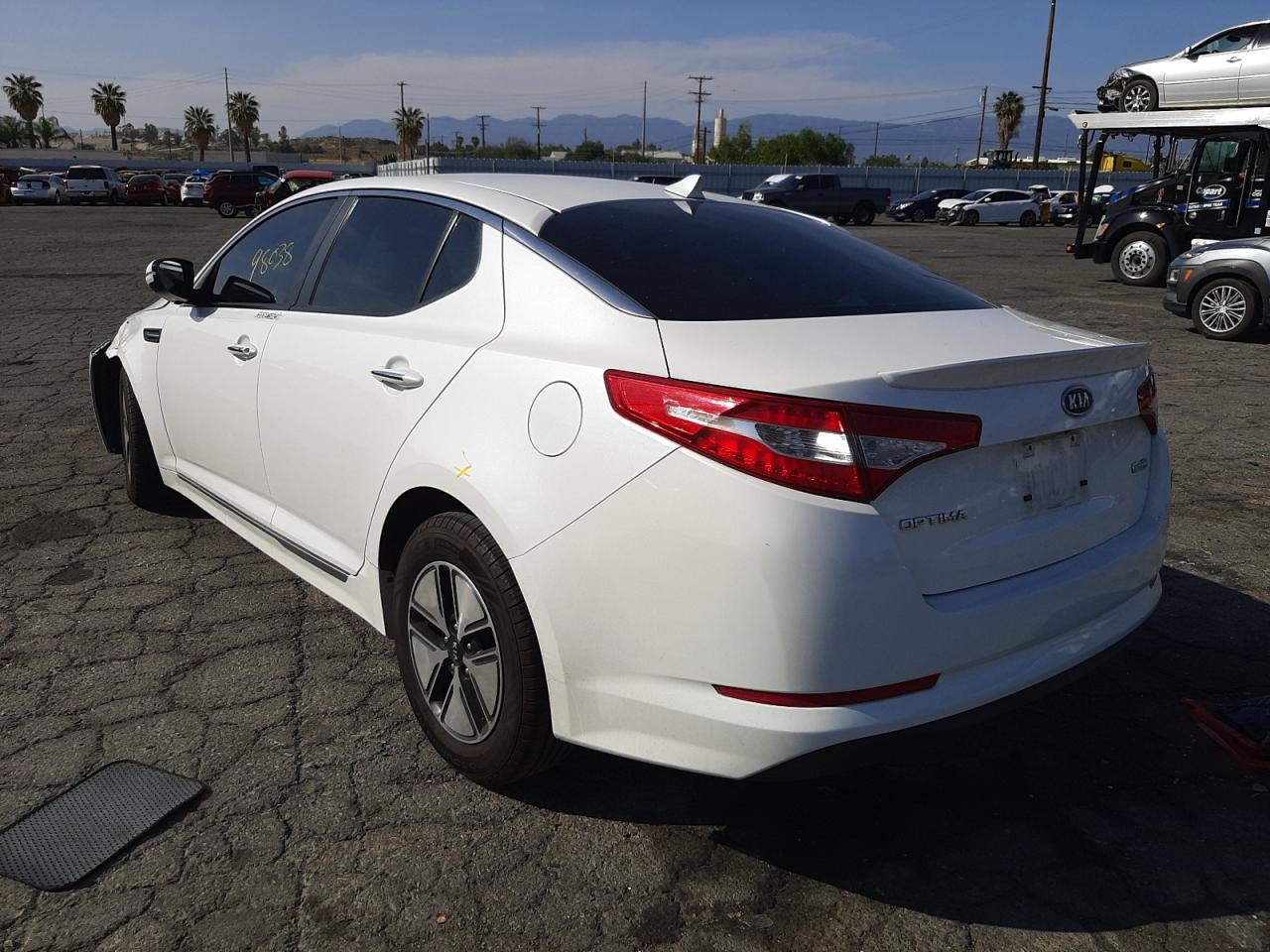 Photo 3 from auction – 2012 KIA OPTIMA HYB with VIN KNAGM4AD0C5011158