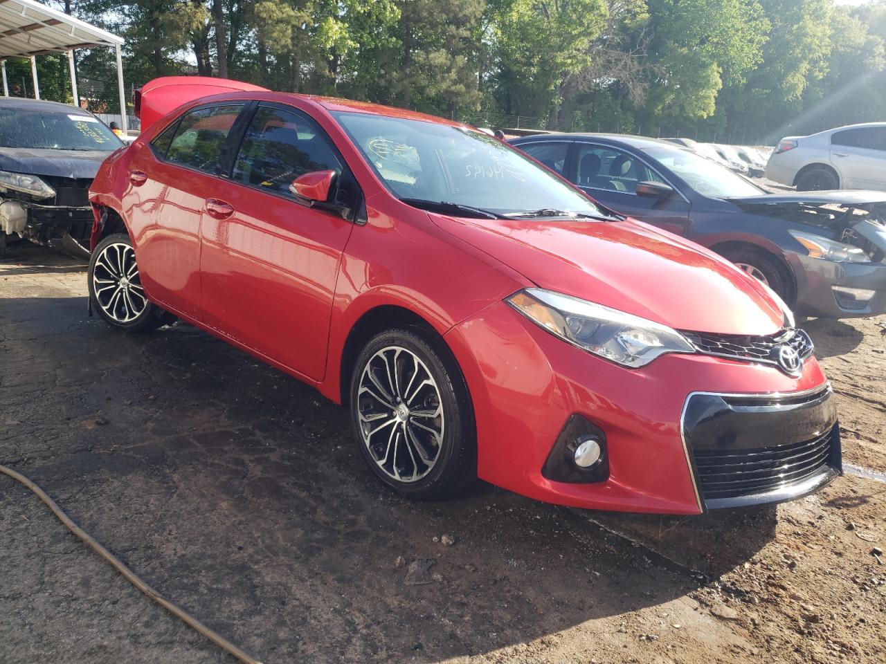 TOYOTA COROLLA L 2015 with VIN 2T1BURHE1FC479562 - Photo from auction