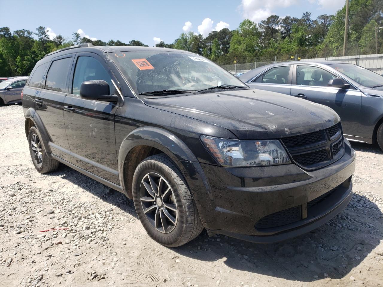 DODGE JOURNEY SE 2017 with VIN 3C4PDCAB7HT676349 - Photo from auction