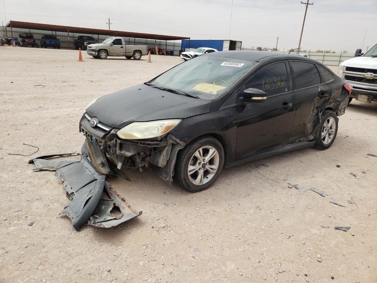 Photo 2 from auction – 2014 FORD FOCUS SE with VIN 1FADP3F25EL123019