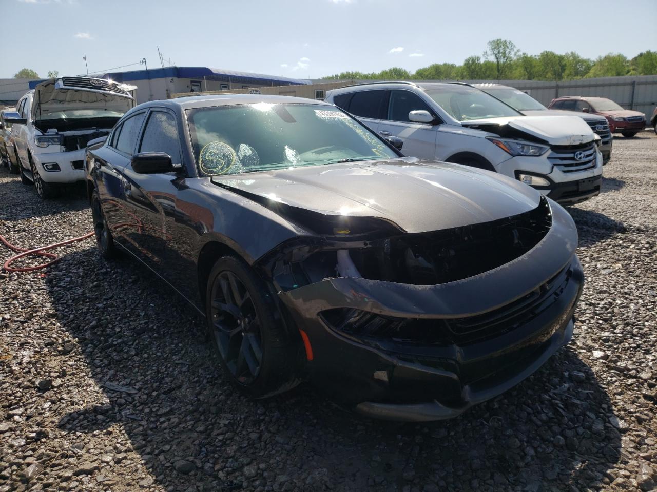 DODGE CHARGER SX 2019 with VIN 2C3CDXBG9KH572689 - Photo from auction