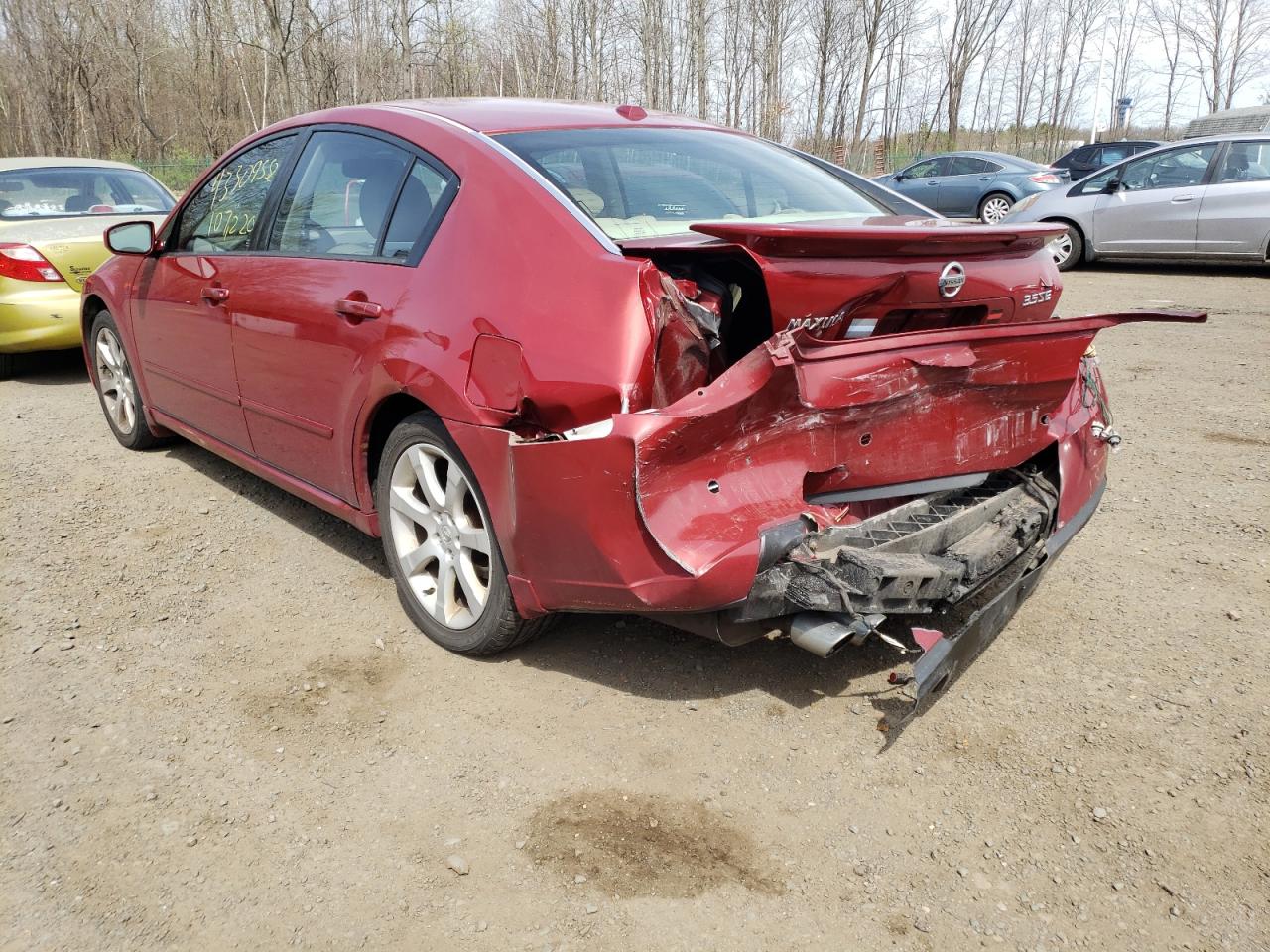 Photo 3 from auction – 2007 NISSAN MAXIMA SE with VIN 1N4BA41E47C835279
