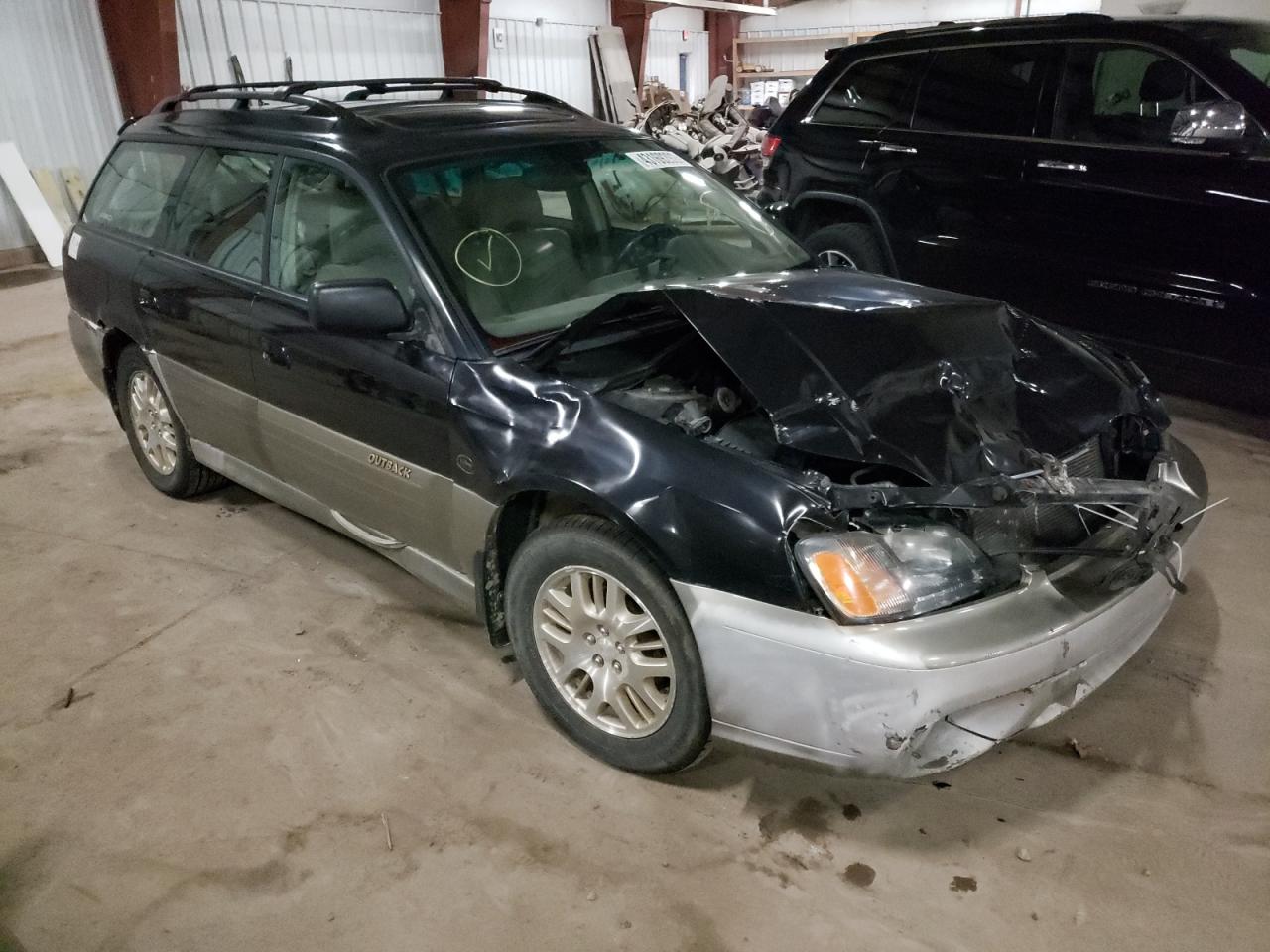 SUBARU LEGACY OUT 2003 with VIN 4S3BH806437605543 - Photo from auction