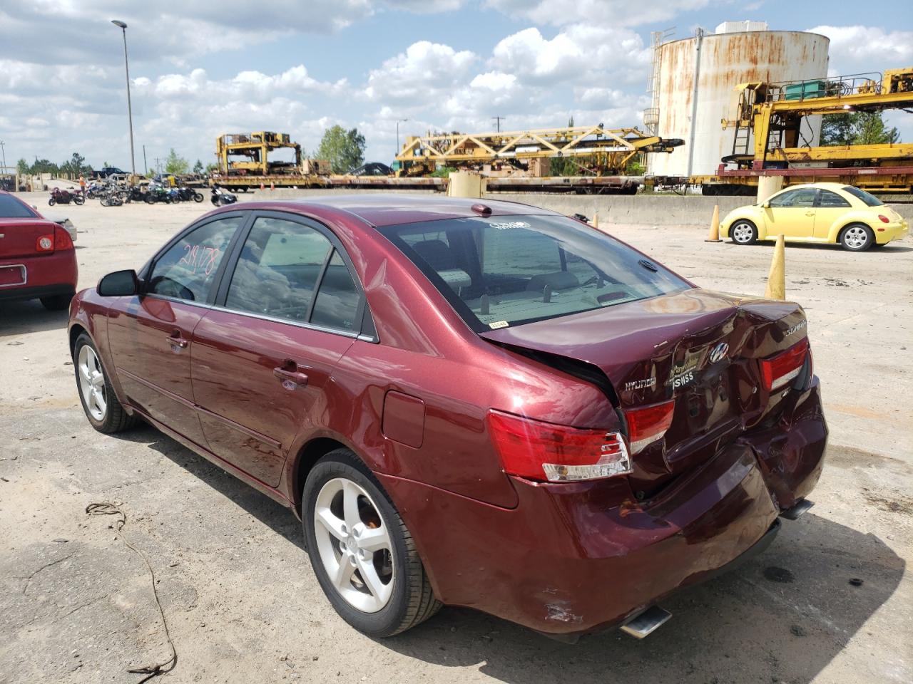 Photo 3 from auction – 2007 HYUNDAI SONATA SE with VIN 5NPEU46F97H269821