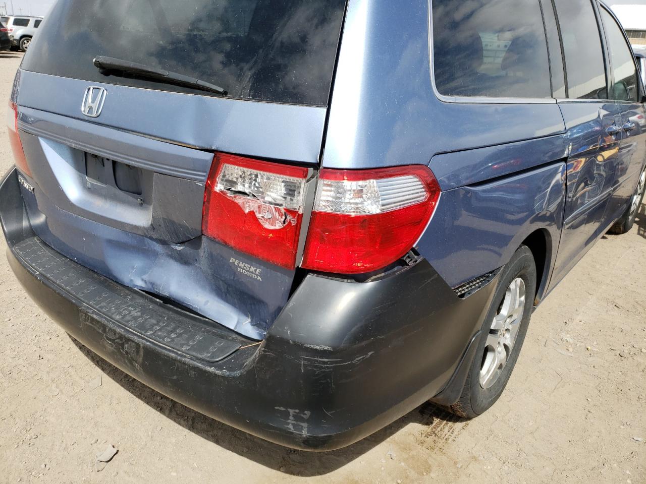 Photo 9 from auction – 2007 HONDA ODYSSEY EX with VIN 5FNRL38707B017488