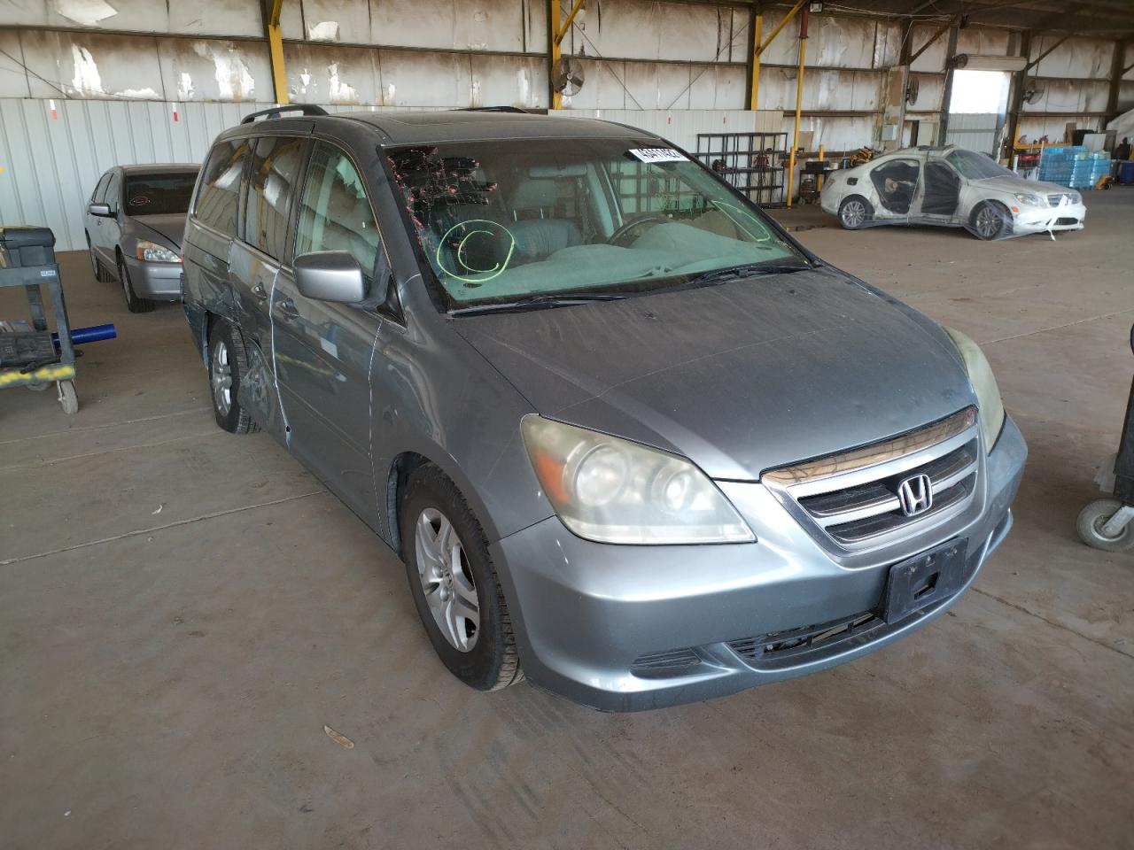 Photo 1 from auction – 2007 HONDA ODYSSEY EX with VIN 5FNRL38617B129336