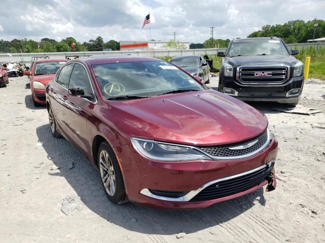CHRYSLER 200 LIMITE 2015 with VIN 1C3CCCAB0FN684778 - Photo from auction