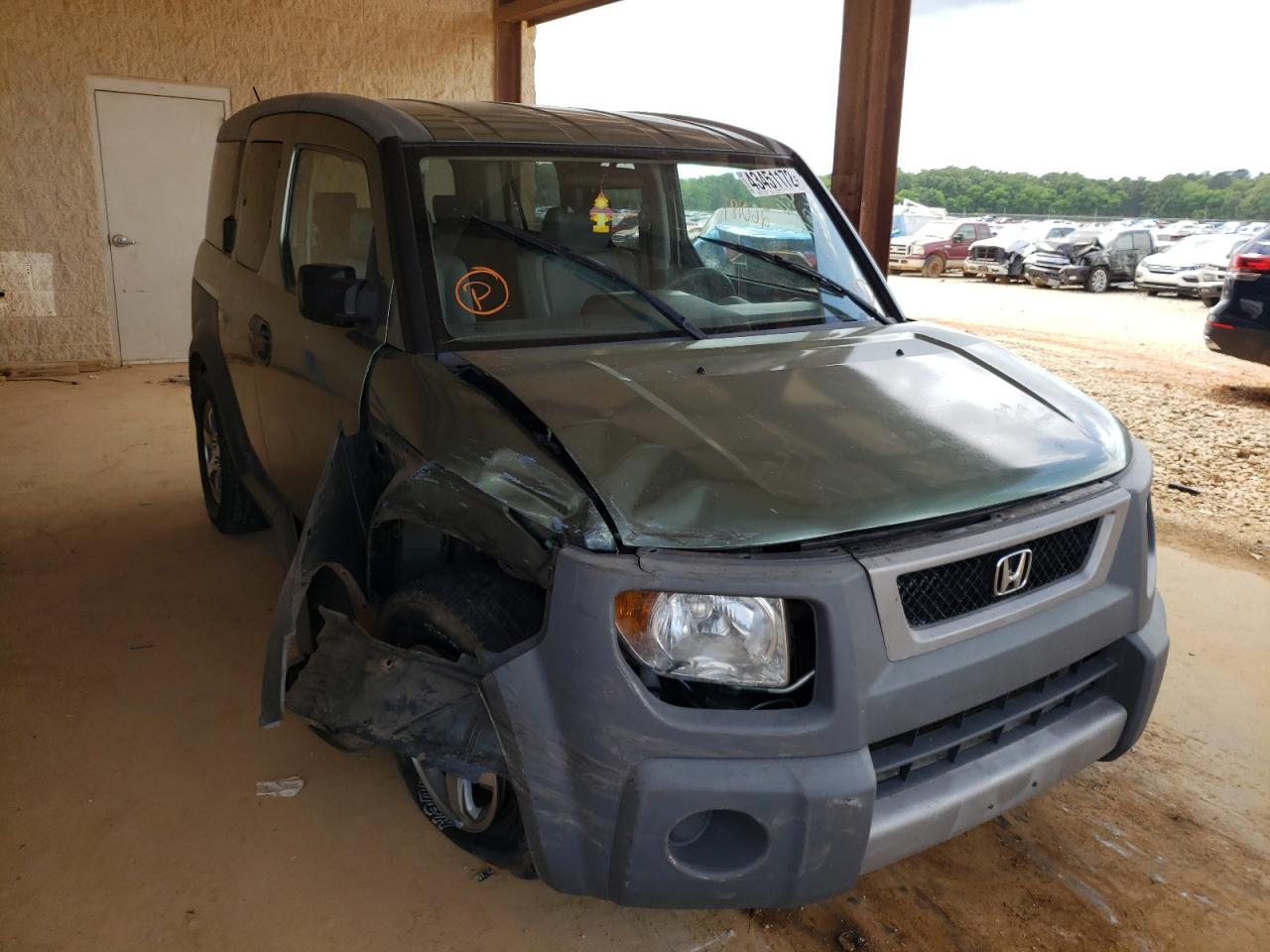 HONDA ELEMENT LX 2005 with VIN 5J6YH18325L001604 - Photo from auction