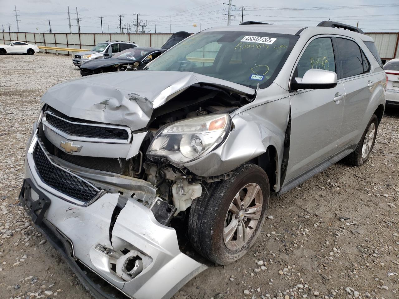 Photo 2 from auction – 2015 CHEVROLET EQUINOX LT with VIN 2GNALBEK3F1166485