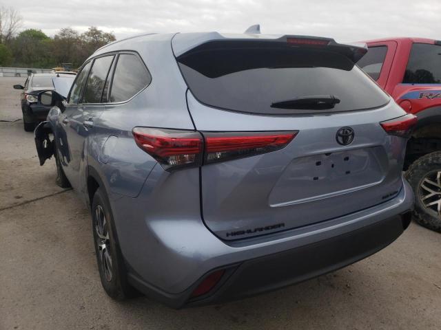 Photo 3 from auction – 2021 TOYOTA HIGHLANDER with VIN 5TDHZRBH8MS136105