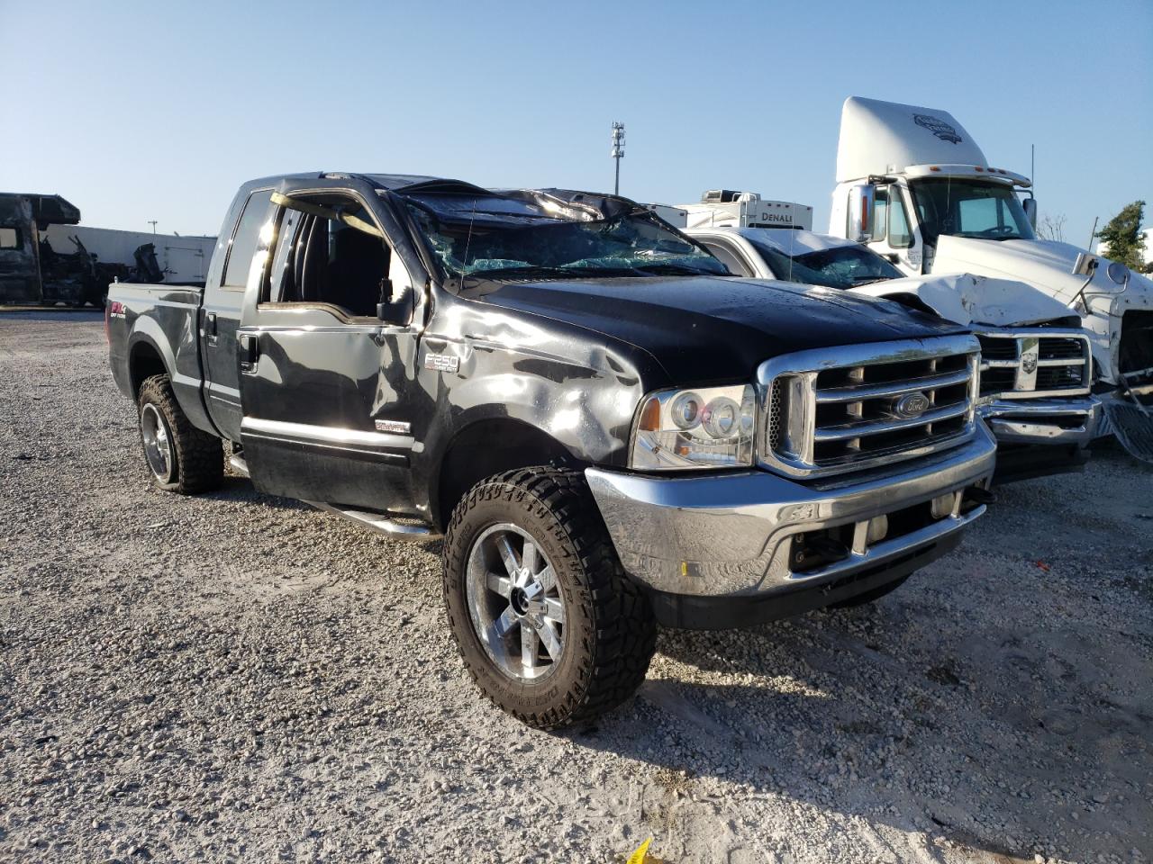 FORD F250 SUPER 2004 with VIN 1FTNW21P04EA45797 - Photo from auction