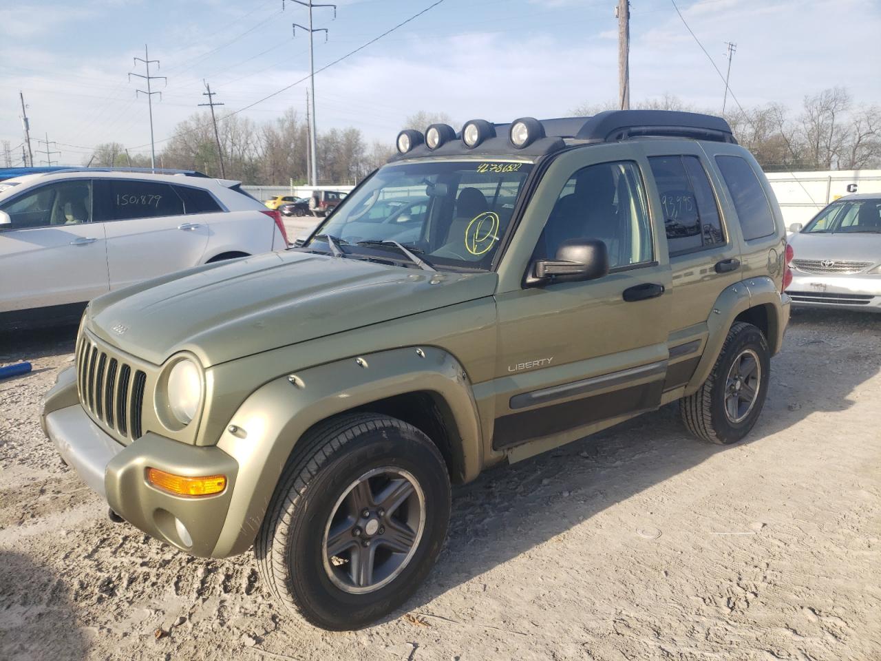 Photo 2 from auction – 2004 JEEP LIBERTY RE with VIN 1J4GL38K14W246534