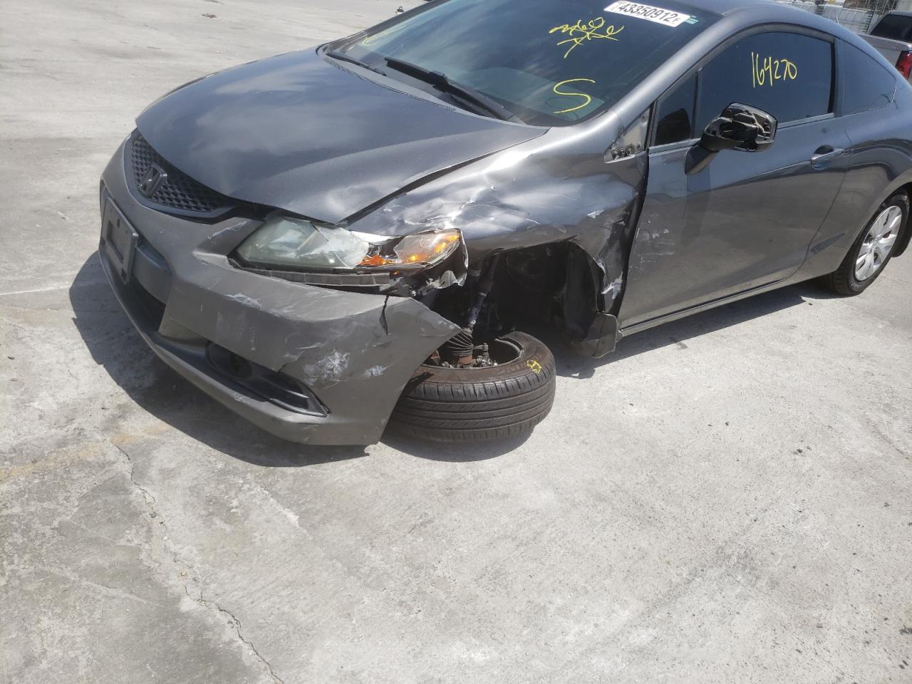 Photo 9 from auction – 2012 HONDA CIVIC with VIN 2HGFG3A54CH506160