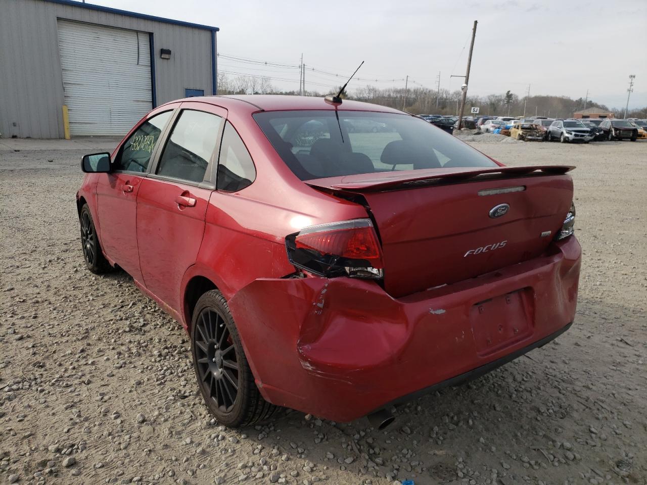 Photo 3 from auction – 2010 FORD FOCUS SES with VIN 1FAHP3GN6AW115045