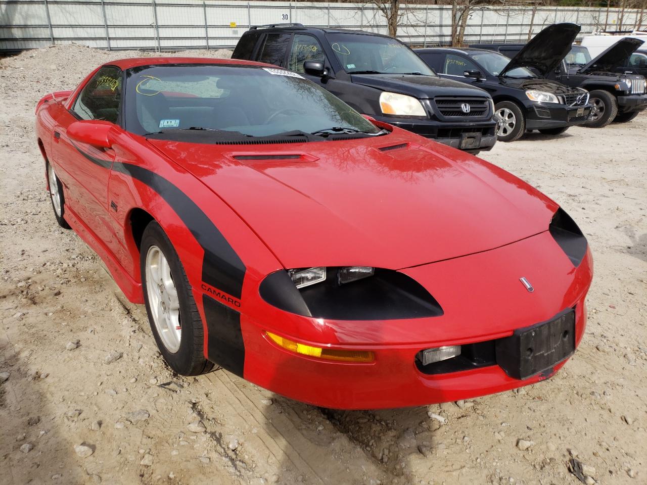 CHEVROLET CAMARO BAS 1997 with VIN 2G1FP22K4V2101671 - Photo from auction