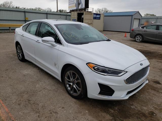 Photo 1 from auction – 2019 FORD FUSION SEL with VIN 3FA6P0CD5KR182517