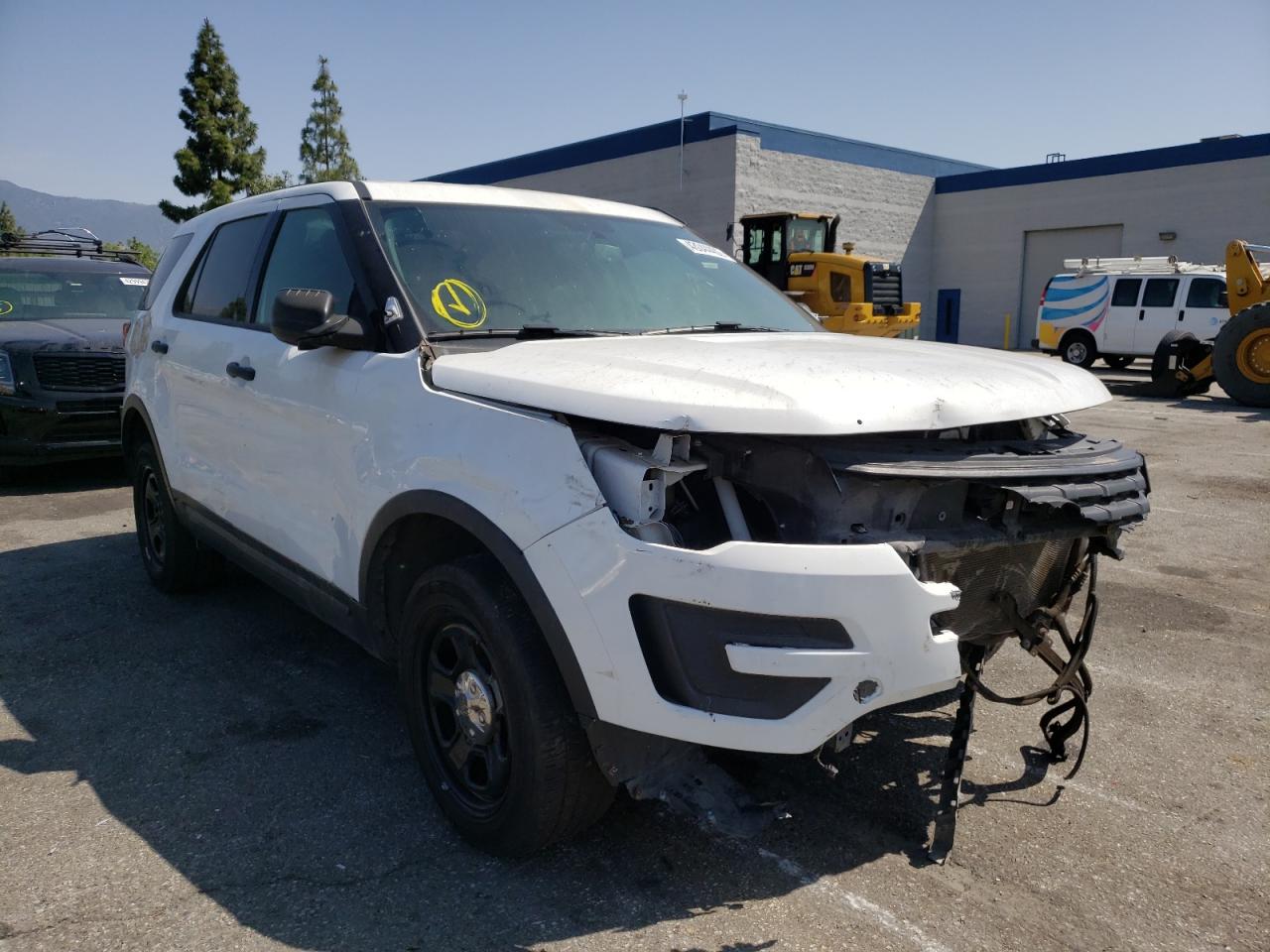 FORD EXPLORER P 2018 with VIN 1FM5K8AR6JGC43554 - Photo from auction