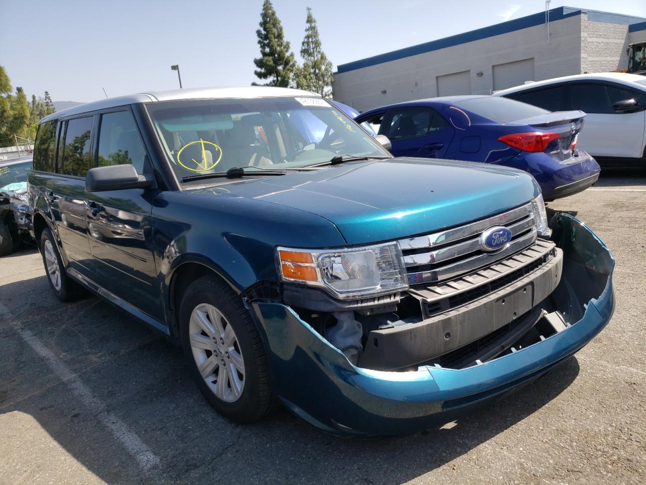 FORD FLEX SE 2011 with VIN 2FMGK5BC2BBD08636 - Photo from auction