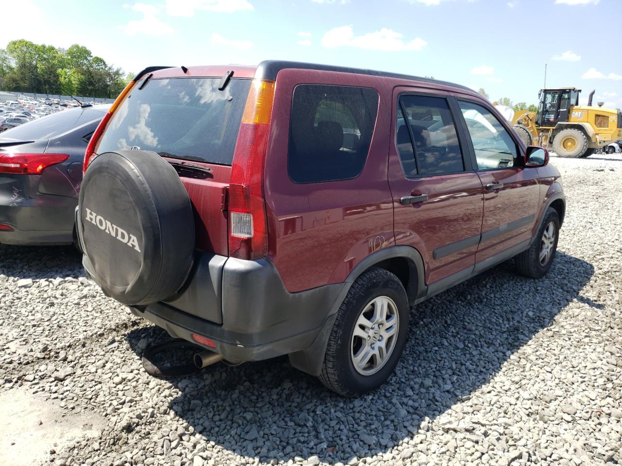 Photo 4 from auction – 2003 HONDA CR-V EX with VIN SHSRD78843U104438