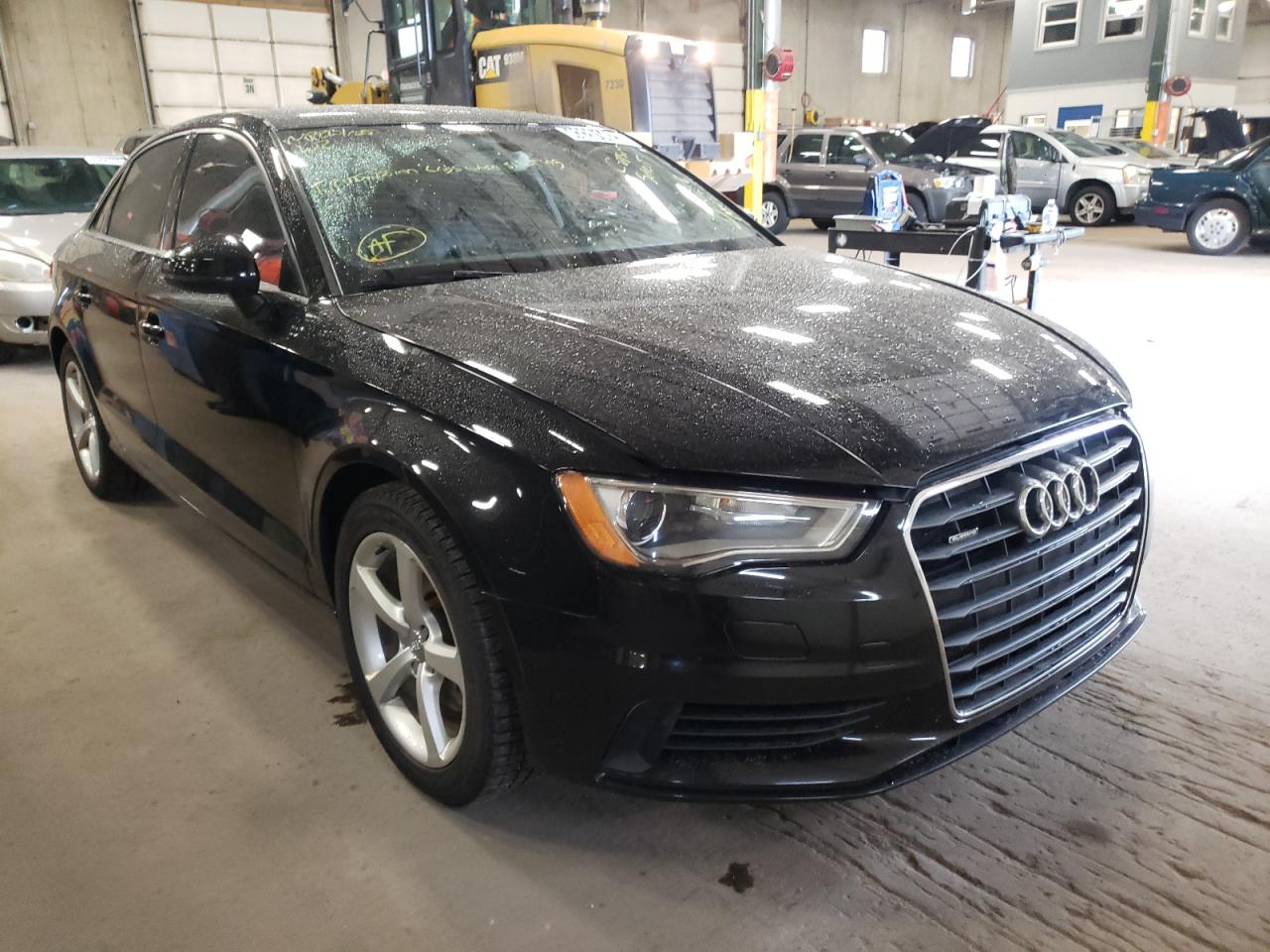 AUDI A3 QUATTRO 2015 with VIN WAUBFGFFXF1110954 - Photo from auction