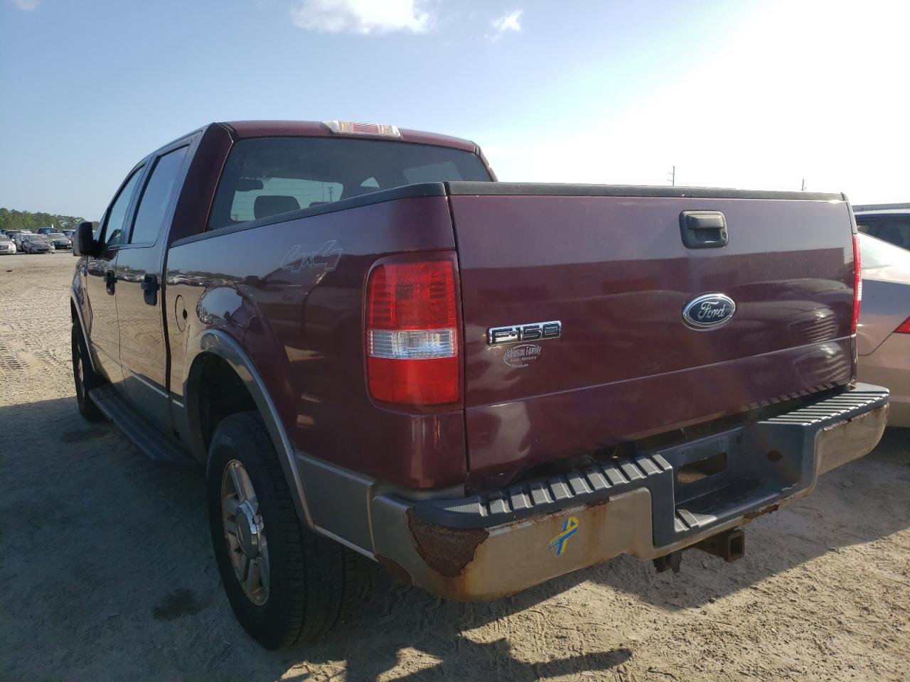 Photo 3 from auction – 2005 FORD F150 SUPER with VIN 1FTPW14585KC61543