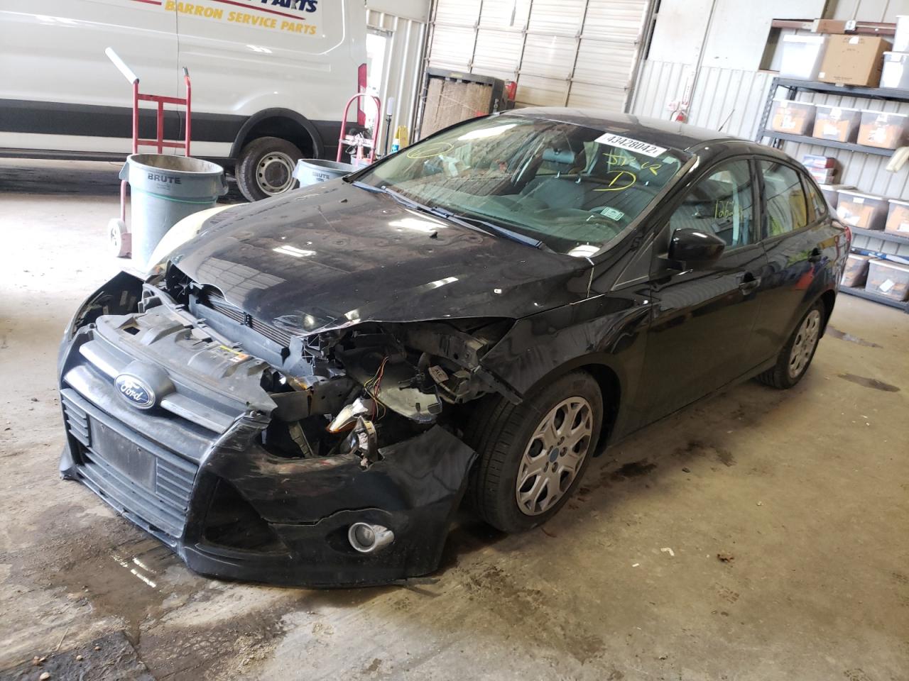 Photo 2 from auction – 2012 FORD FOCUS SE with VIN 1FAHP3F29CL131929